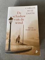 De Schaduw van de Wind - Carlos Ruiz Zafon, Boeken, Ophalen of Verzenden, Zo goed als nieuw, Carlos Ruiz Zafon