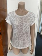 Top shirt wit doodshoofd skelet hoofd Doodskop shirtje 38, Maat 38/40 (M), Wit, Ophalen of Verzenden, Zo goed als nieuw