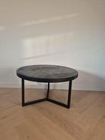 Salon/bijzettafel zwart, 50 tot 100 cm, Rond, Minder dan 50 cm, 50 tot 100 cm
