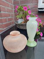 Vintage Vazen Set - DutZ & Meer, Gebruikt, Overige kleuren, Ophalen of Verzenden, Glas