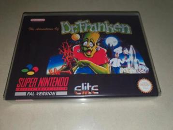 The Adventures of Dr. Franken SNES Game Case beschikbaar voor biedingen
