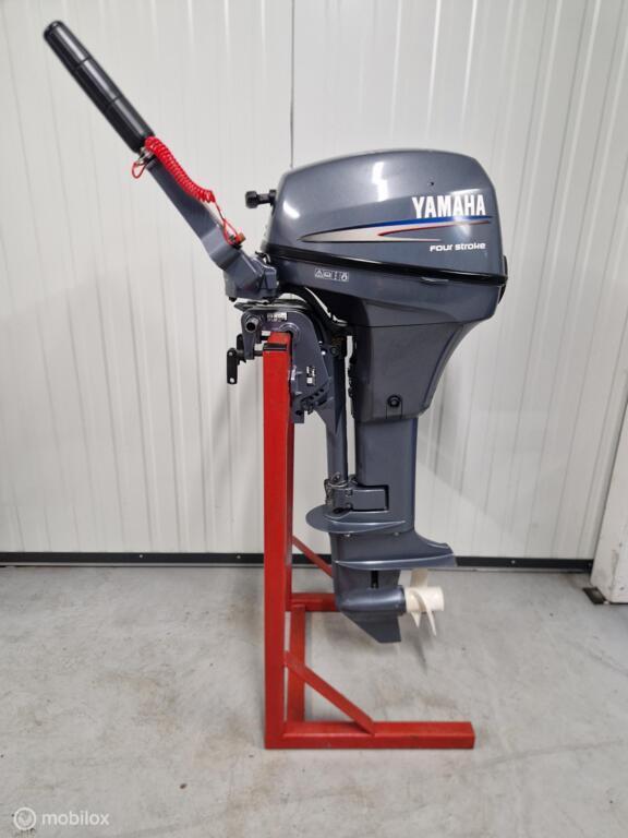 Yamaha 6pk 4takt langstaart topstaat, Watersport en Boten, Buiten- en Binnenboordmotoren, Zo goed als nieuw, Benzine, Buitenboordmotor