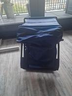 Vis/camping stoel anex rugtas blauw, Sieraden, Tassen en Uiterlijk, Tassen | Reistassen en Weekendtassen, Ophalen of Verzenden