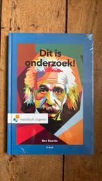 Nieuw! Ben Baarda - Dit is onderzoek!, Sociale wetenschap, Nieuw, Ophalen of Verzenden, Ben Baarda