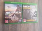 Ghost Recon Wildlands / Rainbowsix Siege Xbox One / Series, Gebruikt, Vanaf 18 jaar, Shooter, Verzenden