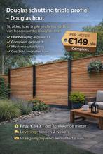 Douglas Schuttingen - Triple Planken € 149,- p/m, 1 tot 2 meter, Nieuw, Ophalen of Verzenden, 3 tot 6 meter