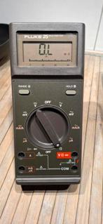 FLUKE 25 universeelmeter met behuizing en opbergvak, Doe-het-zelf en Verbouw, Ophalen of Verzenden, Zo goed als nieuw, Multimeter