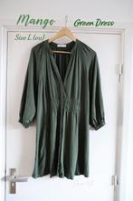 Mango jurk groen L (Splinter nieuw / ongedragen ), Mango, Maat 42/44 (L), Nieuw, Ophalen of Verzenden