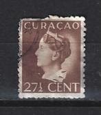 Nr 148 gebruikt Wilhelmina 1941 ; Curacao voor 10% CW, Verzenden, Gestempeld
