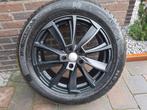 winterbanden op aluminium velgen hyundai R18  NEXEN zgan 1jr, Ophalen, 18 inch, Gebruikt, Banden en Velgen