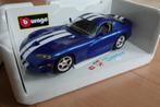 Dodge Viper GTS 1: 18 BBurago in OVP, Nieuw, Ophalen of Verzenden, Bburago, Auto