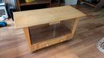 Retro virinekastje TV/audio kastje., Ophalen, Gebruikt, Eikenhout, 50 tot 100 cm