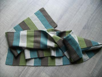 sjaal strepen 195 cm. x 12 cm. beschikbaar voor biedingen