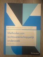 Methoden van rechtswetenschappelijk onderzoek, Ophalen of Verzenden, Alpha, Zo goed als nieuw, HBO