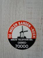 sticker DE MOLEN BANDEN te REEK ( 3 ), Ophalen of Verzenden, Zo goed als nieuw, Bedrijf of Vereniging