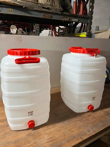 Nieuwe 50L Gistingsvaten / Drankvaten beschikbaar voor biedingen