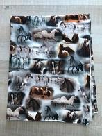 Nieuw stof paarden tricot 101 cm x 165 cm, Hobby en Vrije tijd, Stoffen en Lappen, Ophalen, 120 cm of meer, Nieuw, Katoen