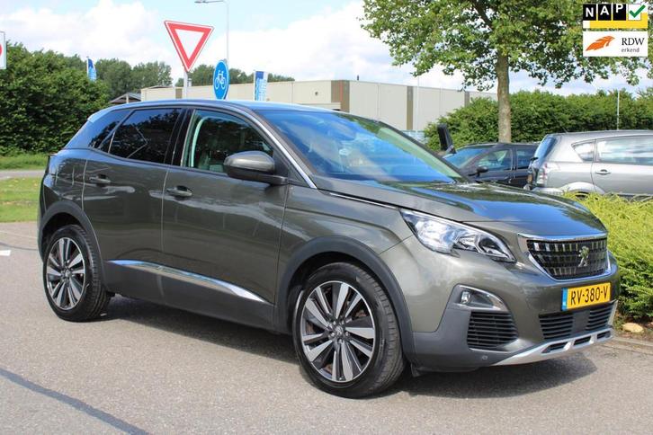 Peugeot 3008 1.2 PureTech ALLURE-uitv/CLIMA AIRCO/ISOFIX/NAV, Auto's, Peugeot, Bedrijf, Te koop, 360° camera, ABS, Achteruitrijcamera