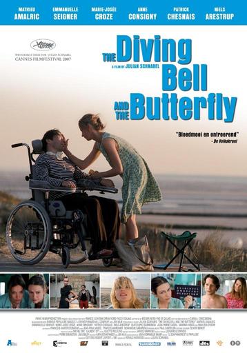 THE  DIVING  BELL  AND  THE  BUTTERFLY      filmposter. beschikbaar voor biedingen