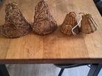 Te koop rieten kerstklokken, Diversen, Kerst, Ophalen