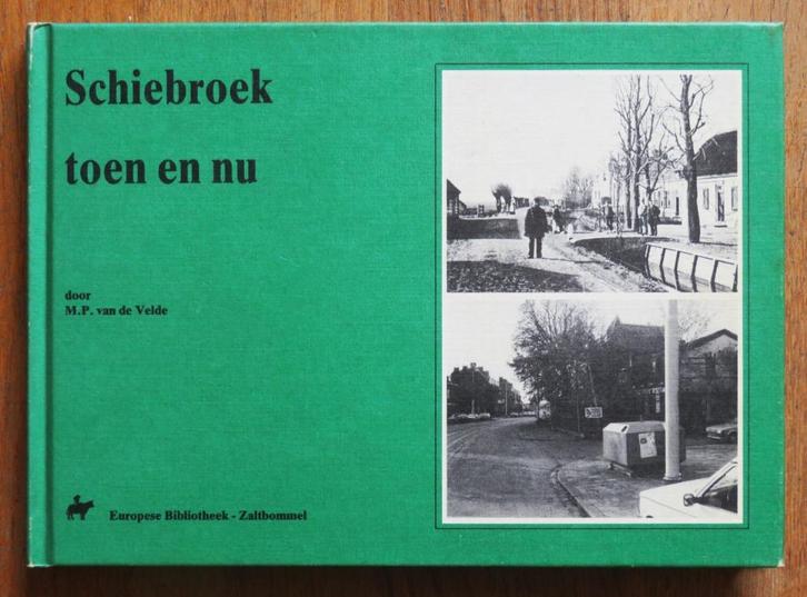 Schiebroek Toen en Nu ( oude ansichten toen en foto's nu ), Boeken, Geschiedenis | Stad en Regio, Gelezen, Ophalen of Verzenden
