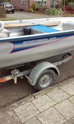 Linder Sportman 400, Watersport en Boten, Ophalen, 10 tot 30 pk, Gebruikt, Aluminium