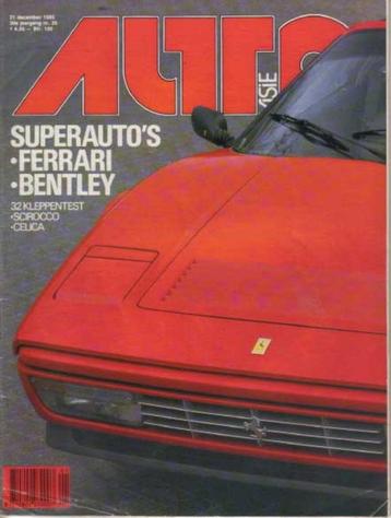 Autovisie 26 1985 : Toyota Celica GT 16V - VW Scirocco GTX beschikbaar voor biedingen