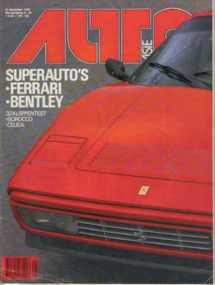 Autovisie 26 1985 : Toyota Celica GT 16V - VW Scirocco GTX, Boeken, Auto's | Folders en Tijdschriften, Gelezen, Algemeen, Ophalen of Verzenden