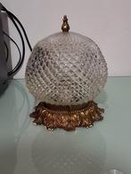 Vintage plafondlamp, Ophalen of Verzenden, Gebruikt, Glas