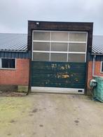 Overheaddeur 3,2m breed x 3,6m hoog - Elektrisch, Ophalen, Gebruikt, Garagedeur, Metaal