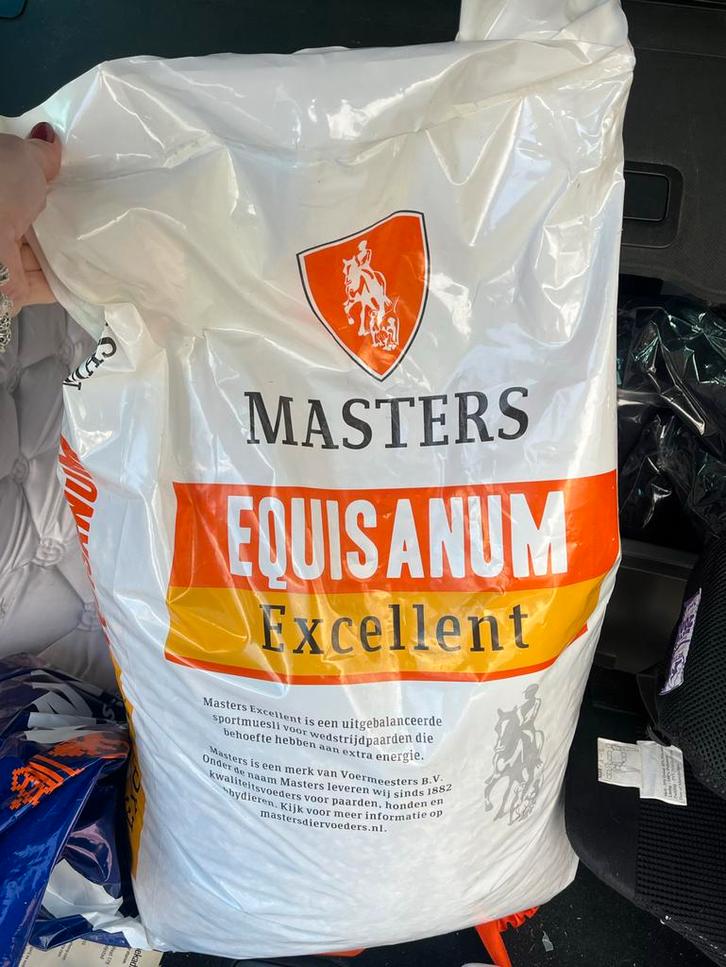 Masters equisanum excellent 20kg nieuw, Dieren en Toebehoren, Dierenvoeding, Overige soorten, Ophalen
