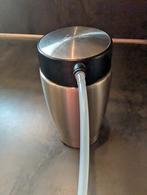 Jura RVS Thermos Melkhouder, Witgoed en Apparatuur, Ophalen of Verzenden, Gebruikt, Elektrische melkopschuimer