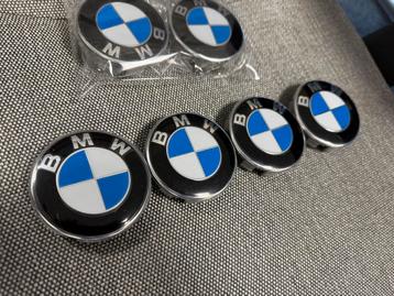 Set Nieuwe BMW Naafdoppen Naafkapjes 68mm verzenden=mogelijk beschikbaar voor biedingen