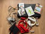 Nintendo Wii Compleet Pakket met Games, Spelcomputers en Games, Spelcomputers | Nintendo Wii, Ophalen of Verzenden, Gebruikt, Met 1 controller