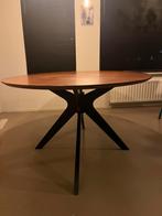 Ovale eetkamer tafel,, Ophalen, 100 tot 150 cm, Zo goed als nieuw, Vijf personen of meer