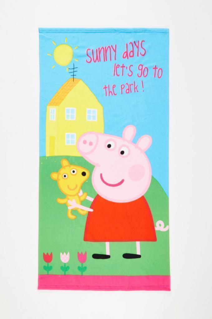 Peppa Pig Badlaken / Strandlaken - Sneldrogend, Kinderen en Baby's, Kinderkleding | Kinder-zwemkleding, Nieuw, Zwem-accessoire