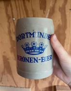 Antieke bier pul Dortmunder Kronen-bier, Ophalen of Verzenden, Gebruikt, Pul(len), Overige merken