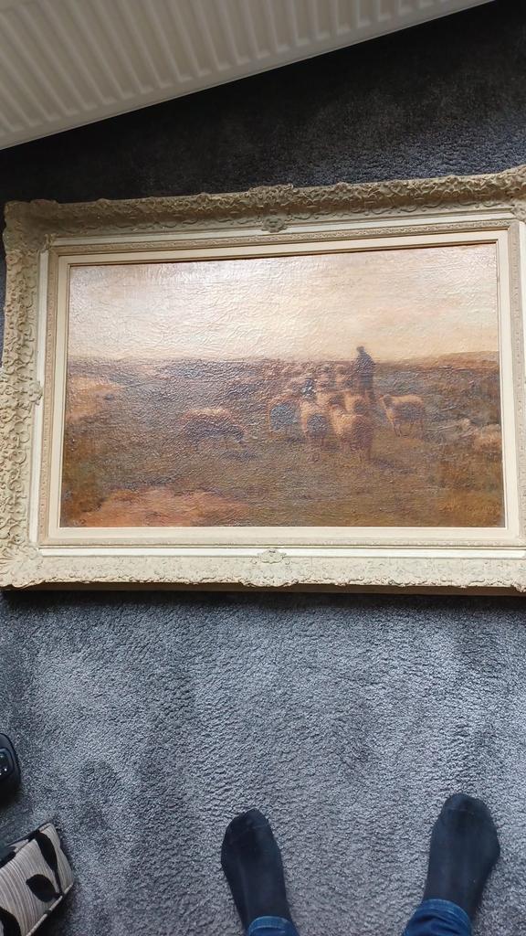 Oud schilderij in goede staat, Antiek en Kunst, Kunst | Schilderijen | Klassiek, Ophalen