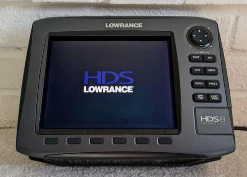 Echolot Lowrance HDS 8 Gen 2, Watersport en Boten, Navigatiemiddelen en Scheepselektronica, Zo goed als nieuw, Kaartplotter of Fish Finder