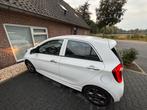 Kia Picanto 1.0 Cvvt 5-DRS 2013 Wit airco bleuthoot, Auto's, Kia, Voorwielaandrijving, Stof, Zwart, 400 kg