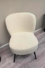 Witte teddy fauteuil, Huis en Inrichting, Fauteuils, Ophalen, Zo goed als nieuw