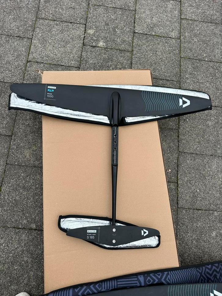 Duotone Whizz wing foil uitverkoop, Watersport en Boten, Windsurfen, Zo goed als nieuw, Plank, Minder dan 250 cm, Met vin(nen)