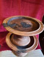 Houten  presentatie Schalen, Ophalen of Verzenden, Keramiek of Aardewerk