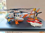 Lego city 60013 compleet reddings  helikopter met boot., Kinderen en Baby's, Speelgoed | Duplo en Lego, Lego, Zo goed als nieuw