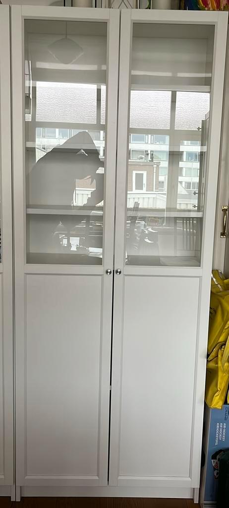 Ikea Billy Vitrinekast, Huis en Inrichting, Kasten | Vitrinekasten, Zo goed als nieuw, Minder dan 100 cm, 50 tot 100 cm, 25 tot 50 cm