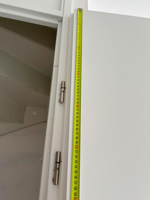 Opdek binnendeur met metalen kozijn en bovenlicht wit nieuw, Doe-het-zelf en Verbouw, Deuren en Horren, Nieuw, Binnendeur, 215 cm of meer