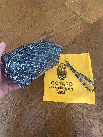 Goyard toilettas toiletry bag donkerblauw beschikbaar voor biedingen