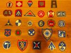 138 stuks Patches European Theater of Operations WW2, Verzamelen, Militaria | Tweede Wereldoorlog, Ophalen of Verzenden, Landmacht