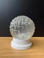 Vintage bollamp plafondlamp van Massive, Ophalen of Verzenden, Zo goed als nieuw, Glas