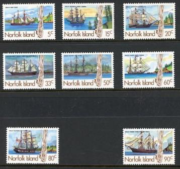 Norfolk Island- 1985- serie = motief Schepen  beschikbaar voor biedingen